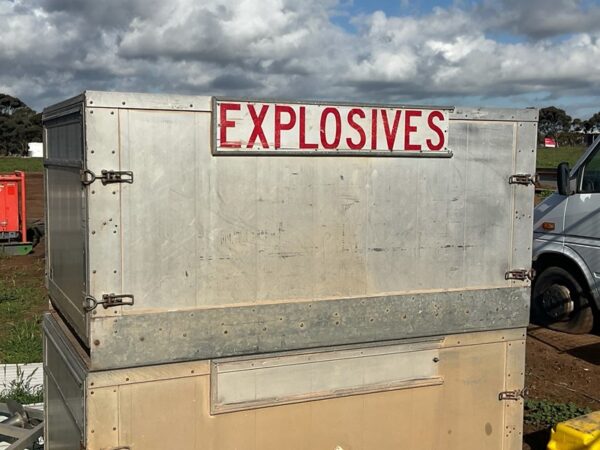 Explosive Transporting Box - Only 1 Left!!