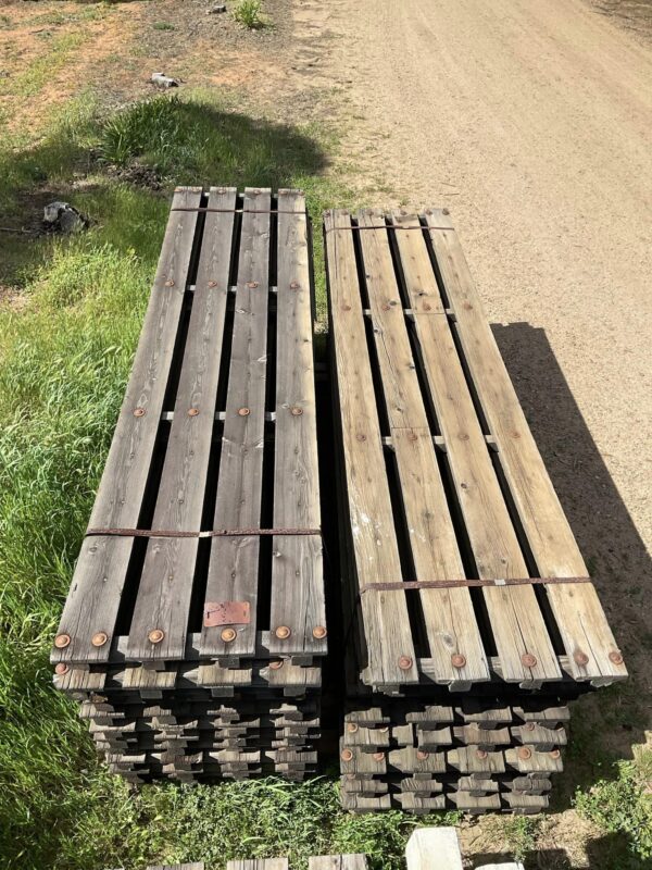 Oregon Floor Sections from WW2 Bailey Bridge - $100 Per Panel