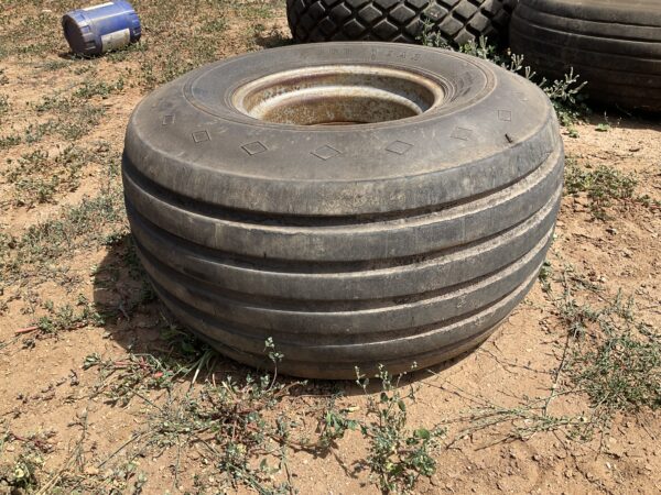 2 x Goodyear 38x20.00-16 Implement Tyres on Rims