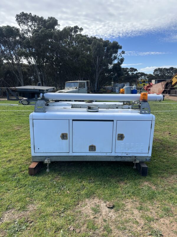 Ute Canopy Tool Box in good condition.