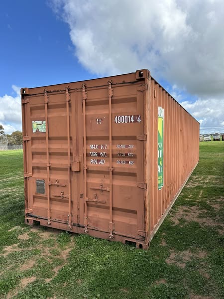 SOLD 40ft Steel Shipping Container