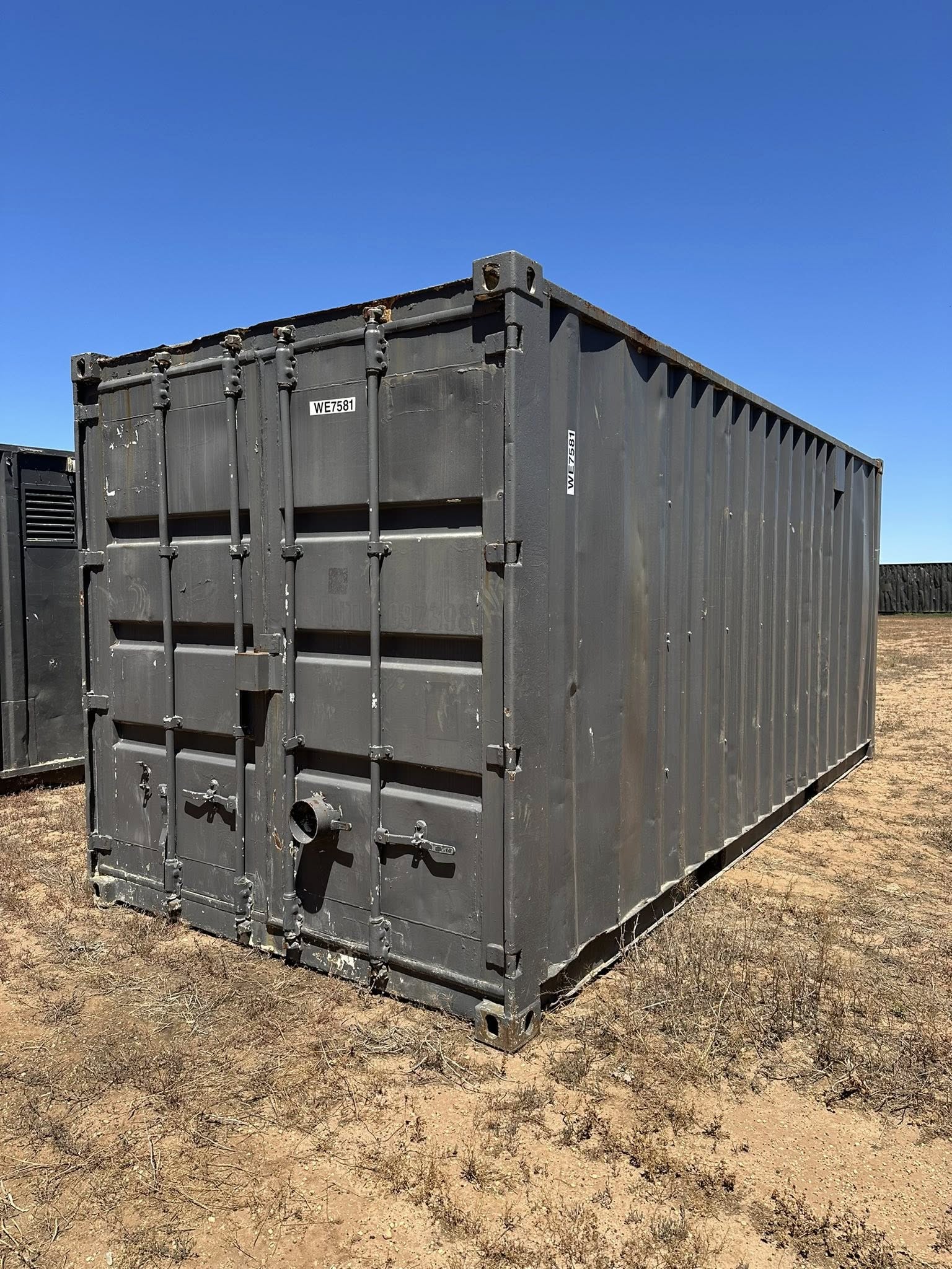 *SOLD* - 20ft Shipping Container Workshop