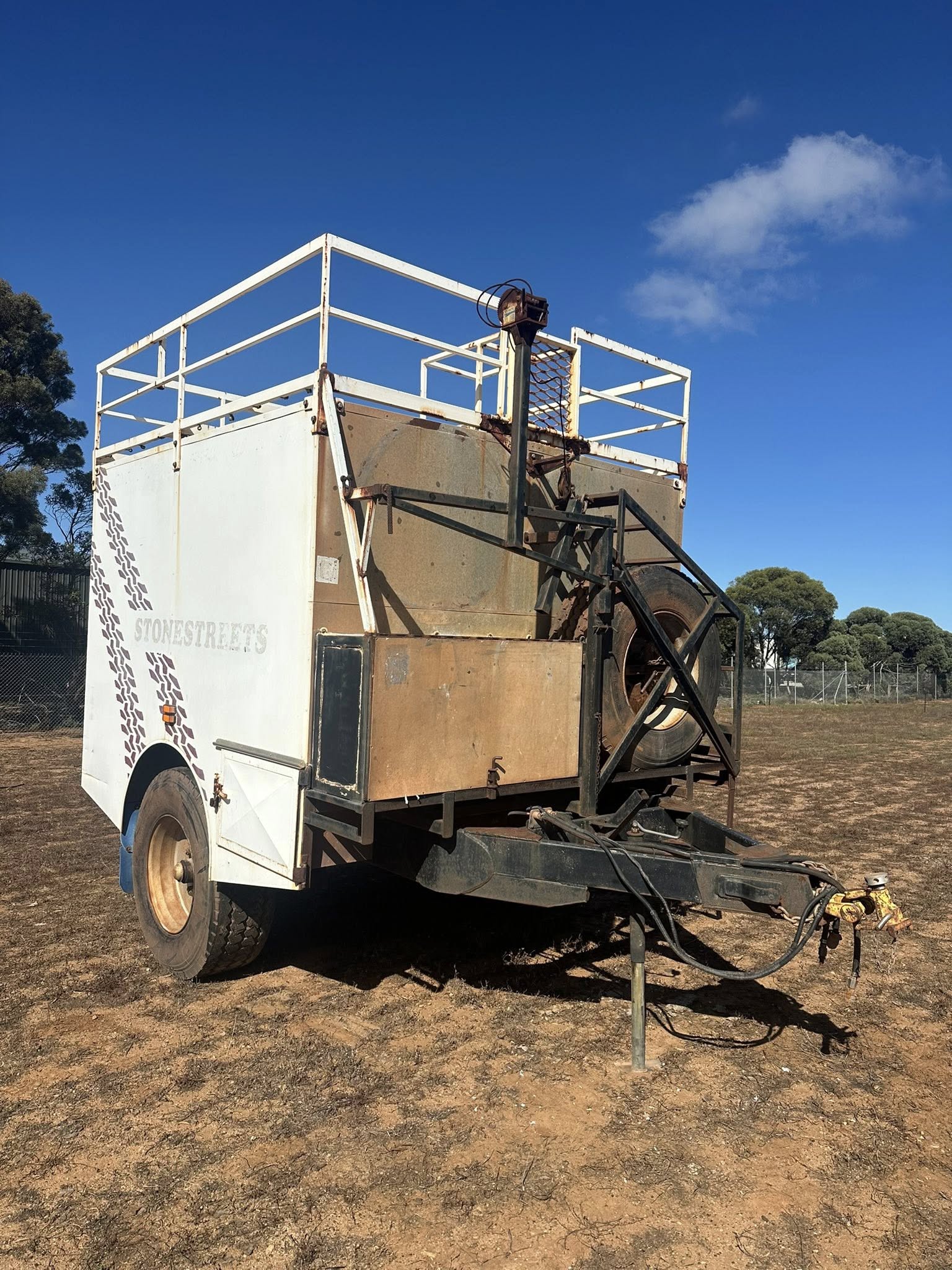 Camping/Storage Trailer - to tow behind 4x4 Truck or Bus