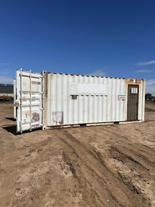 *SOLD* - Workshop/Office 20ft Shipping Container.