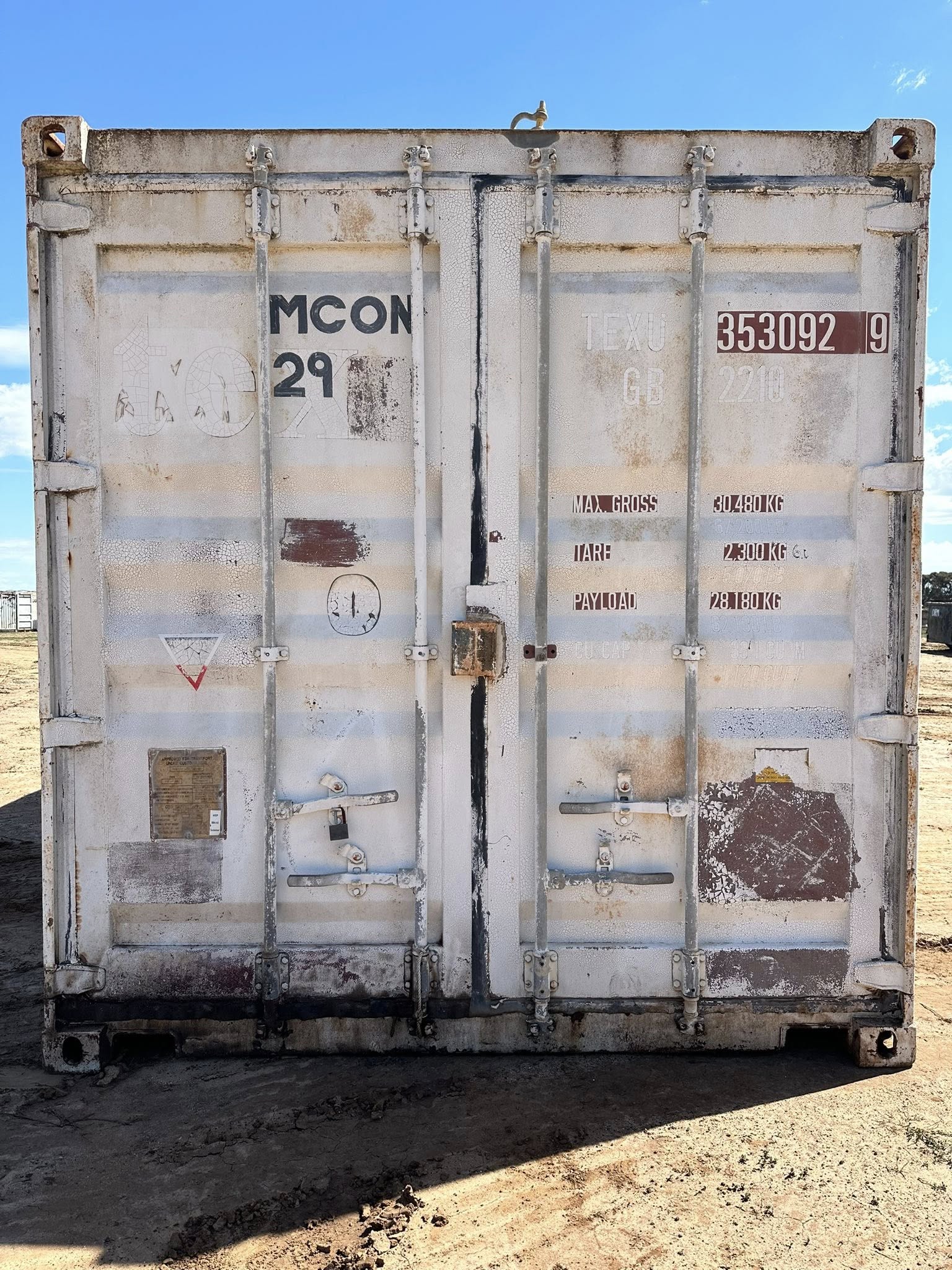 *SOLD* - Workshop/Office 20ft Shipping Container. - Image 6