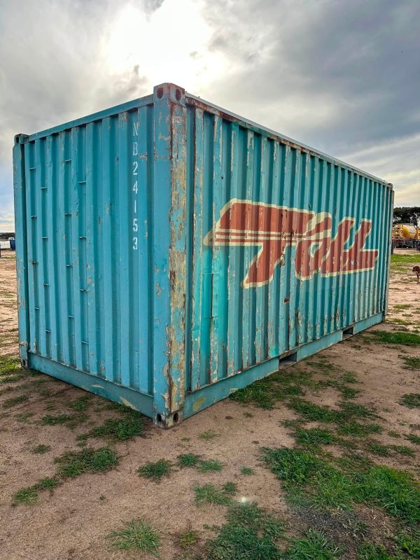 *SOLD* - 20ft Steel Shipping Container in Good Condition